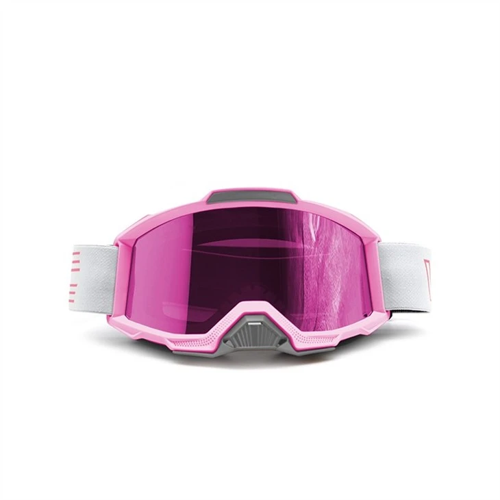 Kacamata Motocross Merah Muda